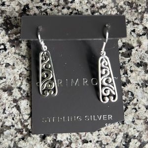 Sterling Silver Swirl Earrings